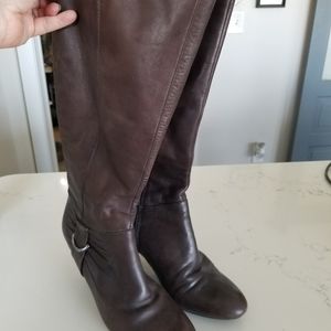 Wide shaft naturalizer dress boots sz8